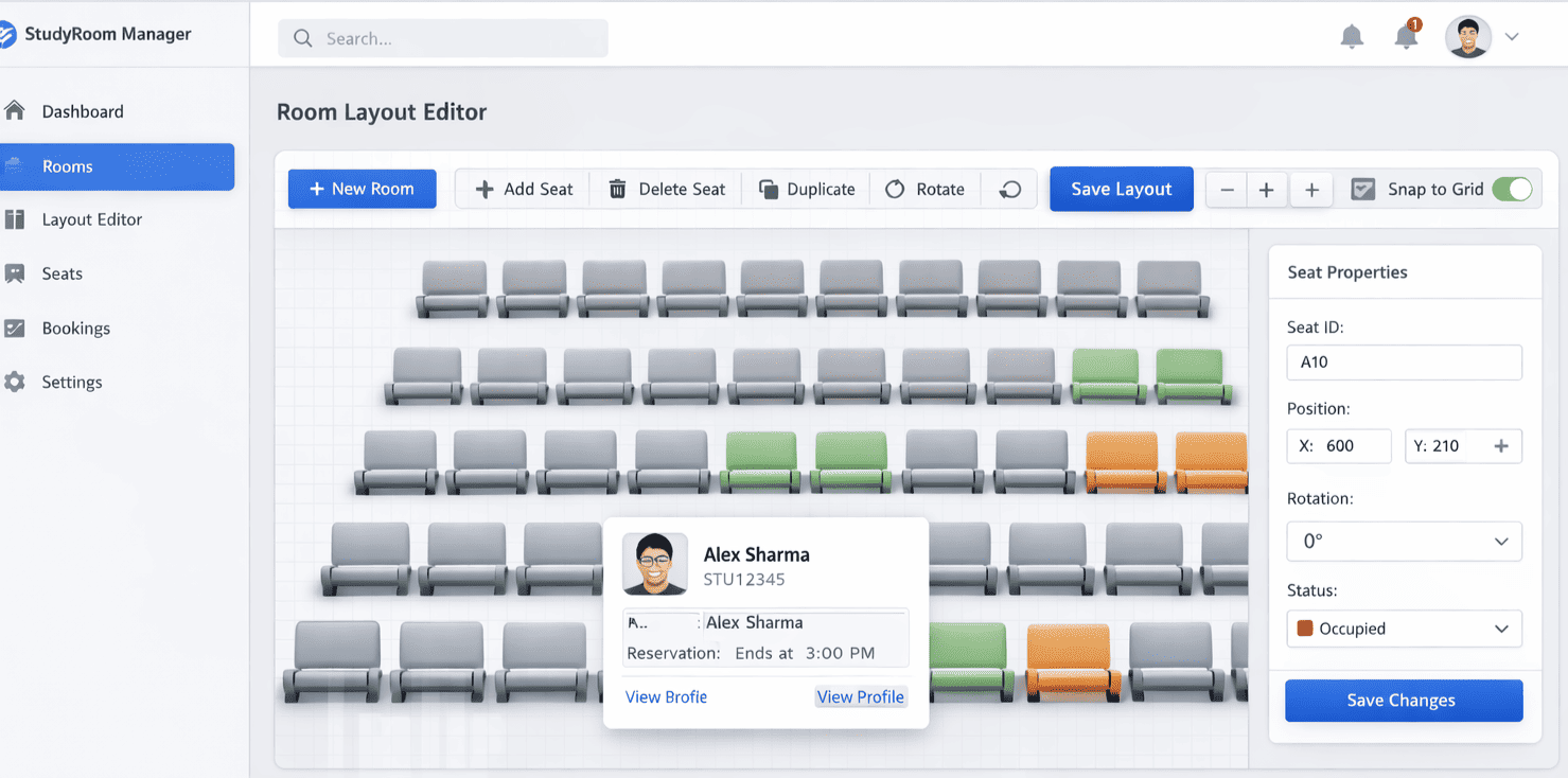 Study Room Management